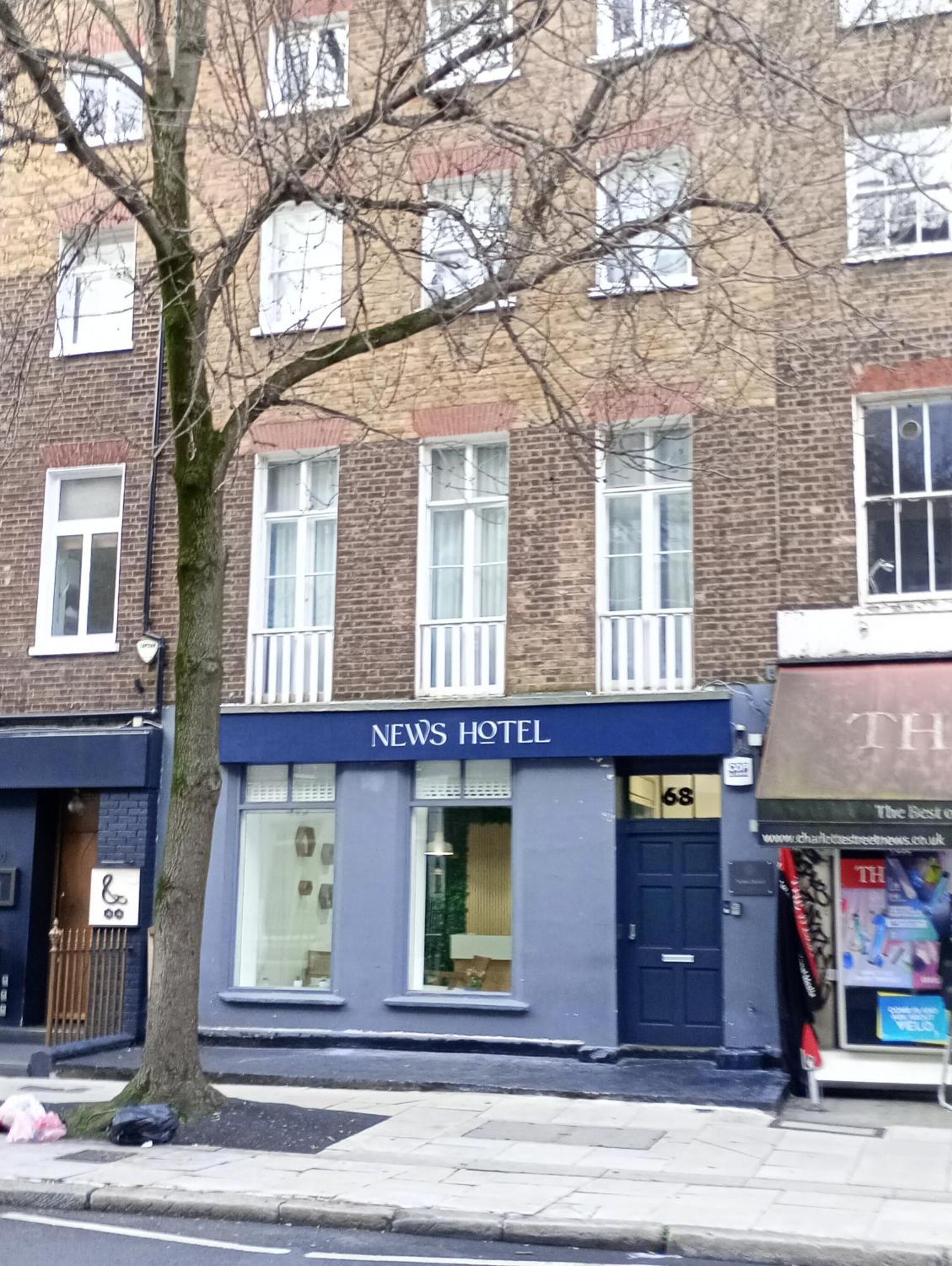 Charlotte Street Rooms By News Hotel Λονδίνο Εξωτερικό φωτογραφία